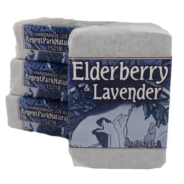 lavender hand soap - elderberry soap
