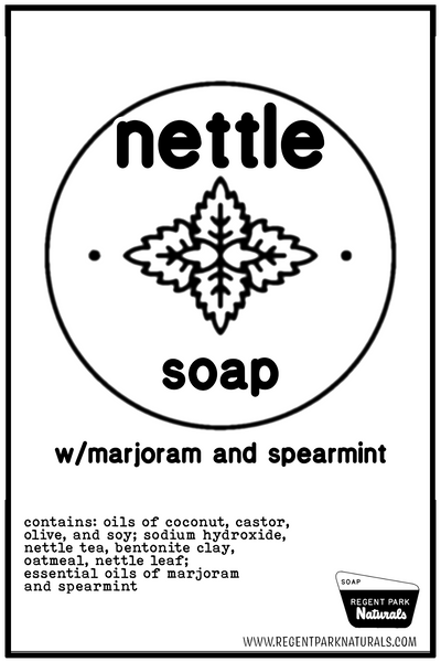 Identify stinging nettle and make it into soap, that is my goal and one that has been achieved.  Essential oil soap made from stinging nettle plant g