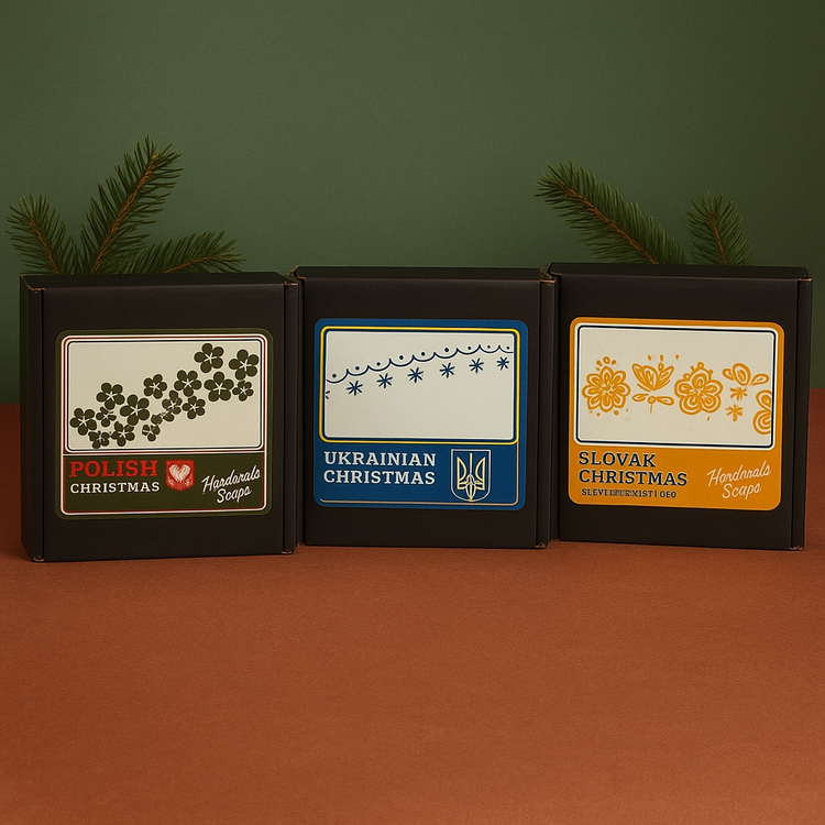 Slavic gift soap boxes