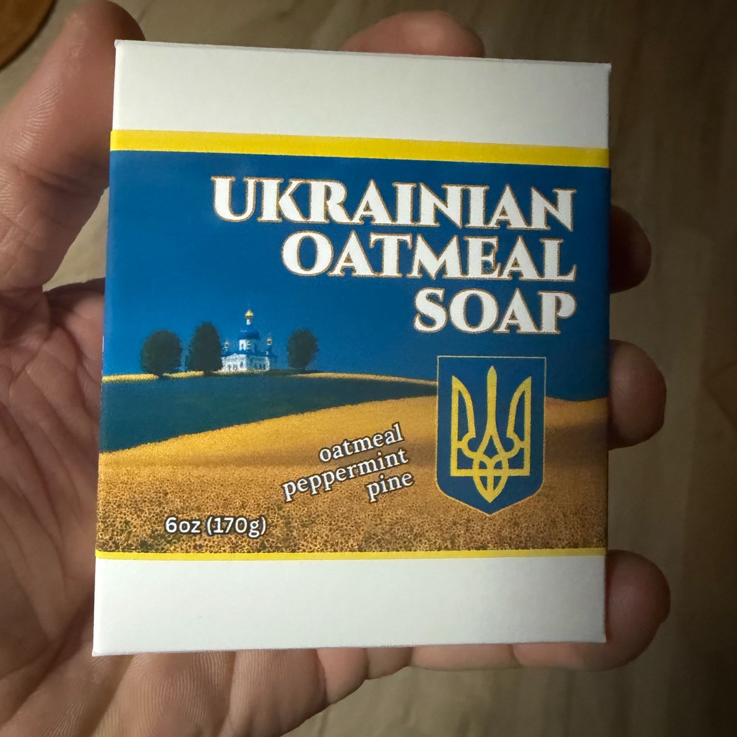 Ukrainian Oatmeal Soap