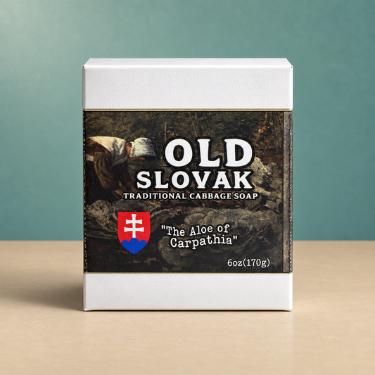 Old Slovak Traditional Cabbage Soap