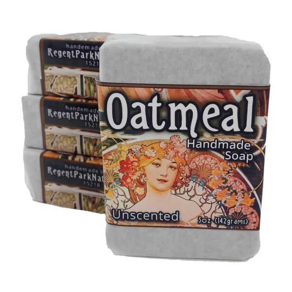 Oatmeal Handmade Soap Bar Unscented 