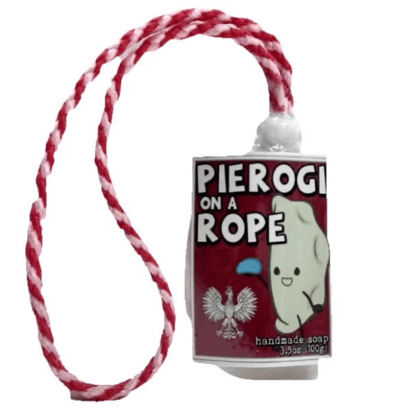 Polish Pierogi Novelty Soap On A Rope