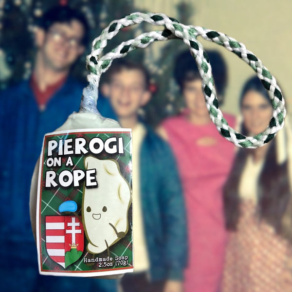 soap stocking stuffer slavic christmas soap on a rope